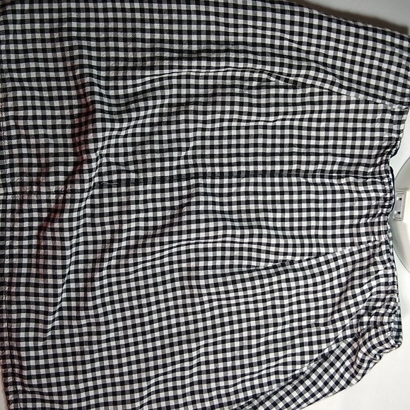 Hollister XS girls side-zip skirt * black & white checkers - Picture 10 of 10